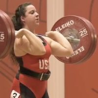Meredith Alwine Weightlifting World Cup
