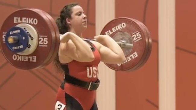 Meredith Alwine Weightlifting World Cup