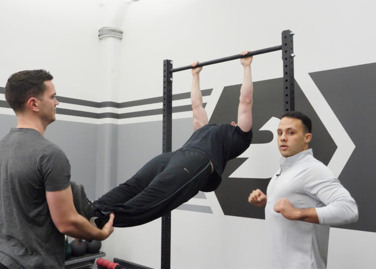 Assisted Pull-Up Variation