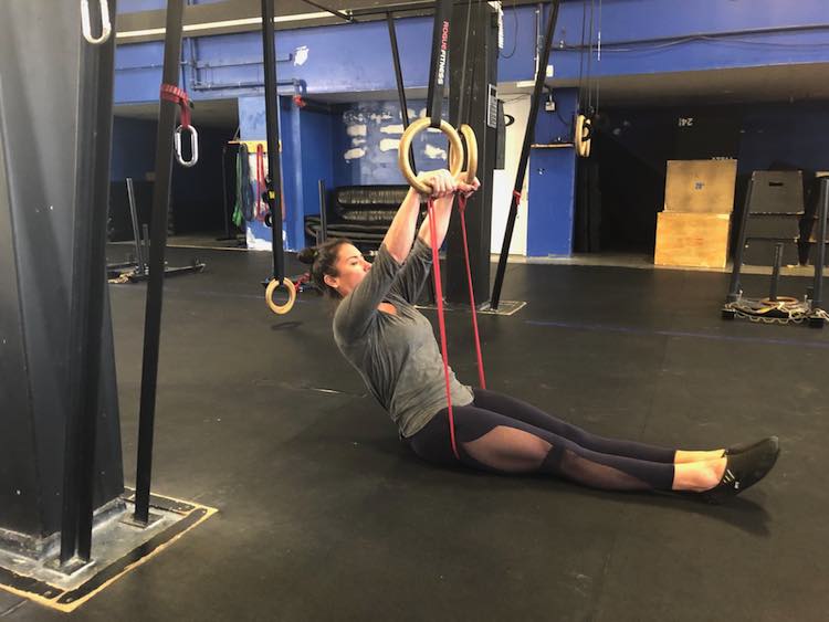 Banded Muscle Up Start