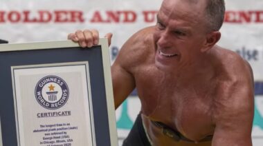 George Hood Plank World Record