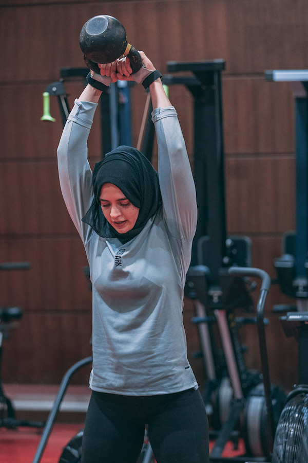 Nastassia Kaddour Kettlebell Swing