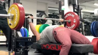 Taylor Atwood Bench Press