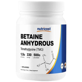 Nutricost Betaine Anhydrous Trimethylglycine (TMG)