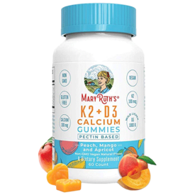 Mary Ruth's K2 + D3 Calcium Gummies