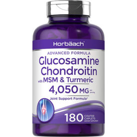 Horbäach Glucosamine Chondroitin with Turmeric & MSM