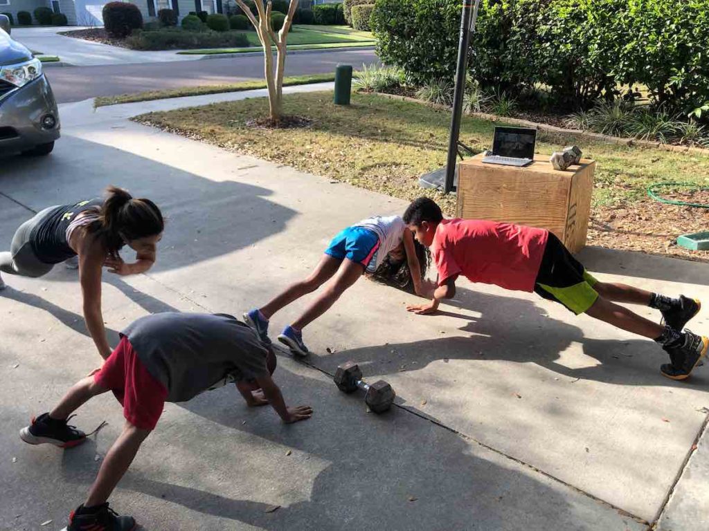 Driveway crossfit workout hot sale