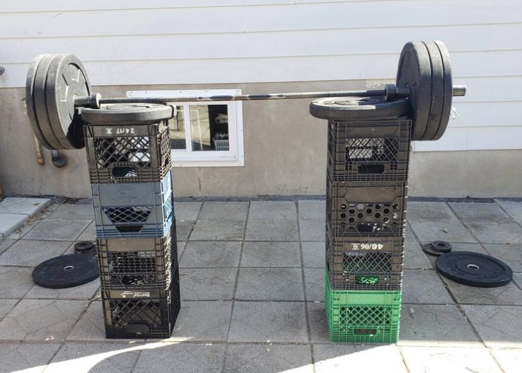 Build home squat online rack