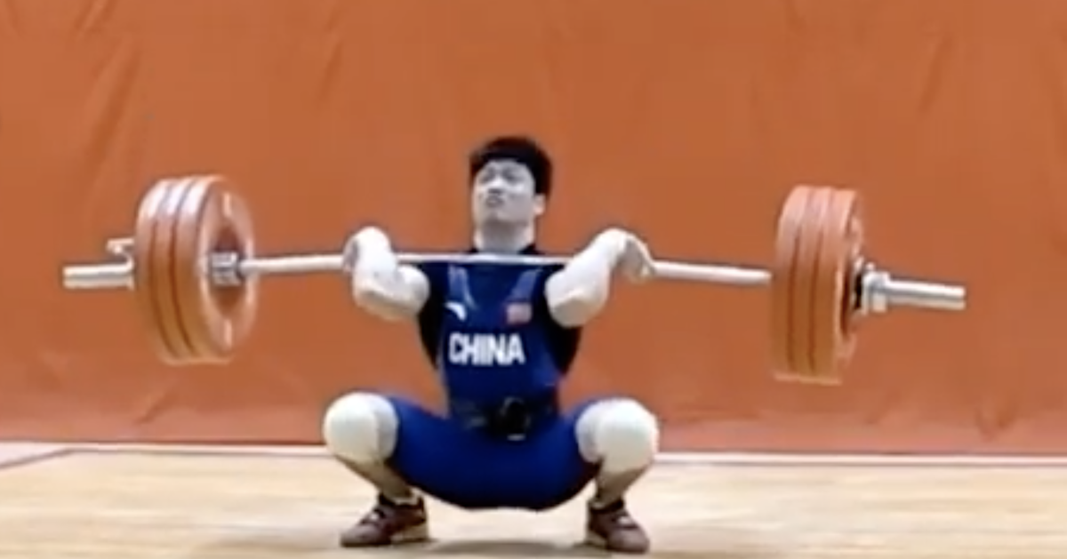 61 kg weightlifting world record