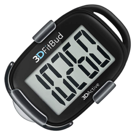 3DActive 3DFitBud Simple Step Pedometer