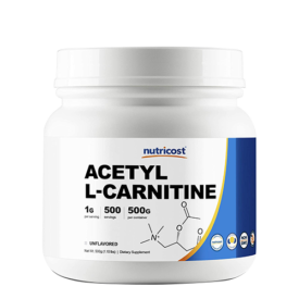 Nutricost Acetyl L-Carnitine (ALCAR) 500 Grams