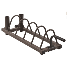 Steelbody Horizontal Plate and Olympic Bar Rack