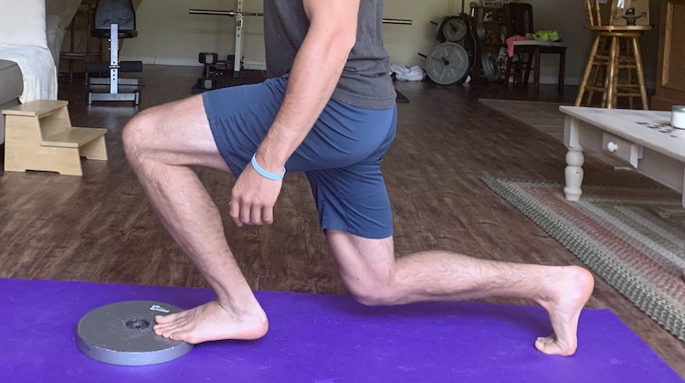 Front Foot Heel Elevated Split Squat