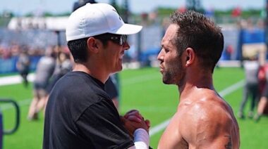 Rich Froning and Dave Castro