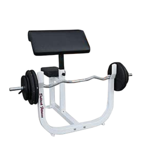 Deltech Fitness Preacher Curl Bench