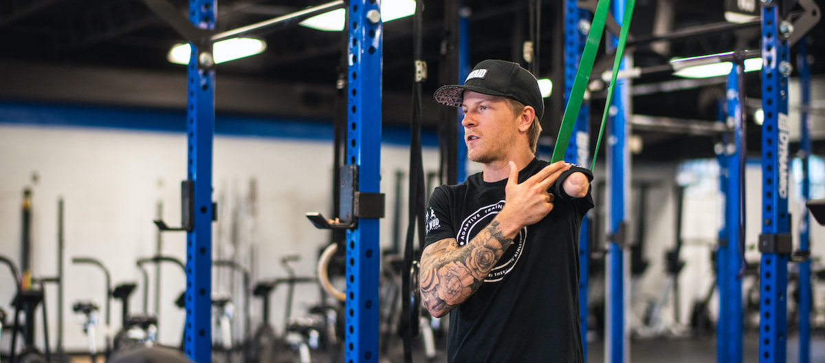 Logan Aldridge Well Armed with OneArm in Fitness, Sports, and