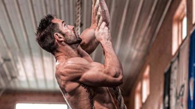 Rich Froning Rope Climb