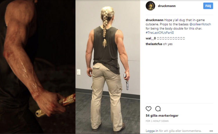 Image] Colleen Fotsch, professional CrossFit athlete who provided the  character model for Abby in The Last of Us 2. : r/PS4