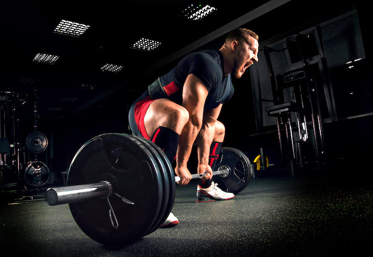 screaming deadlift shutterstock