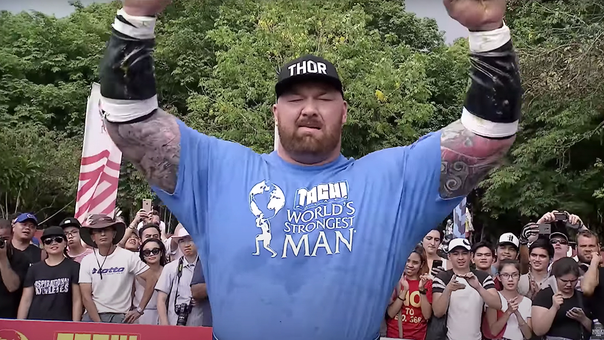 Thor winning 2018 World's Strongest Man