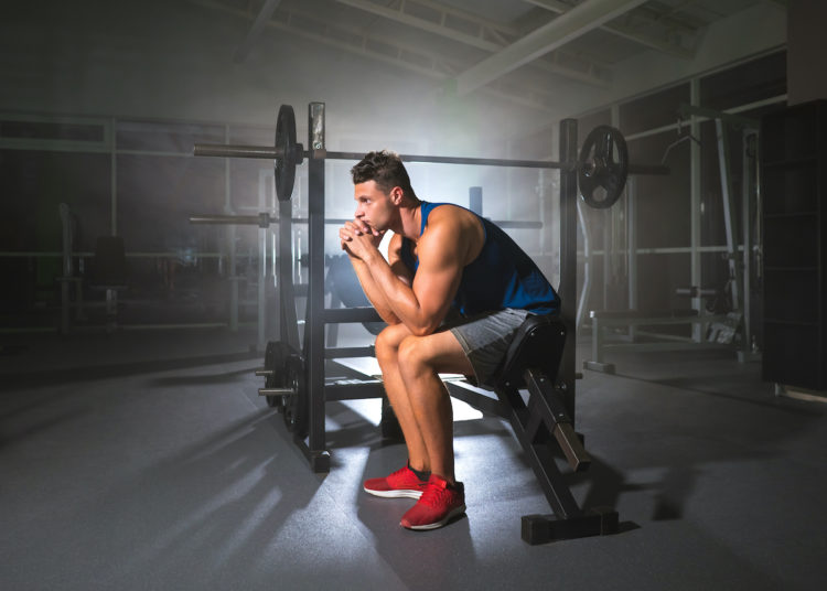 Pensive Weightlifter