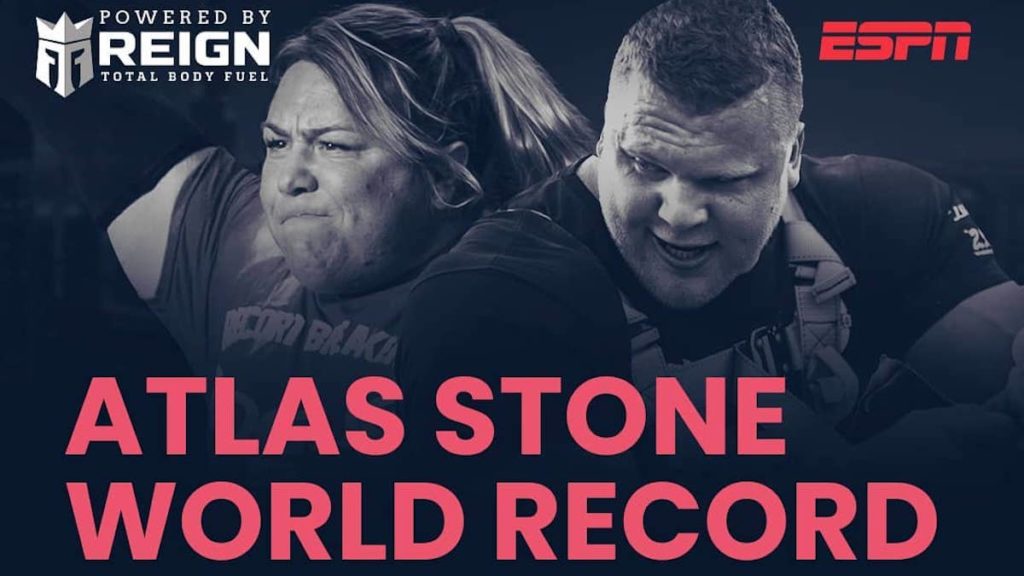 Tom Stoltman Atlas Stone World Record