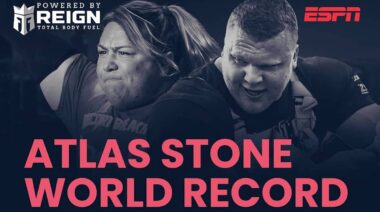 Tom Stoltman Atlas Stone World Record