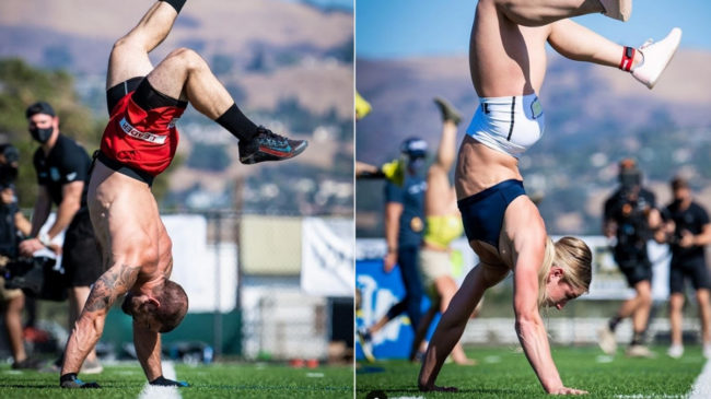 2020 CrossFit Games Handstand Sprint