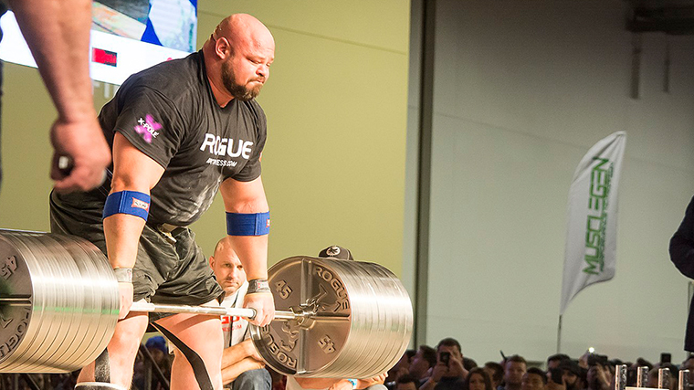 Brian Shaw deadlift WSM