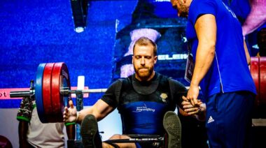 Matteo Cattini Para Powerlifter