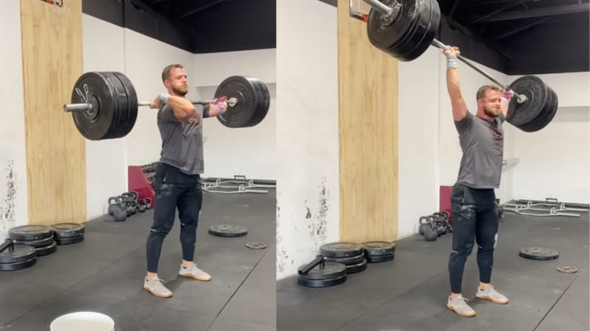 casey acree power clean and jerk
