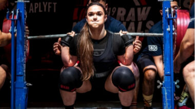 Amanda Lawrence Back Squat