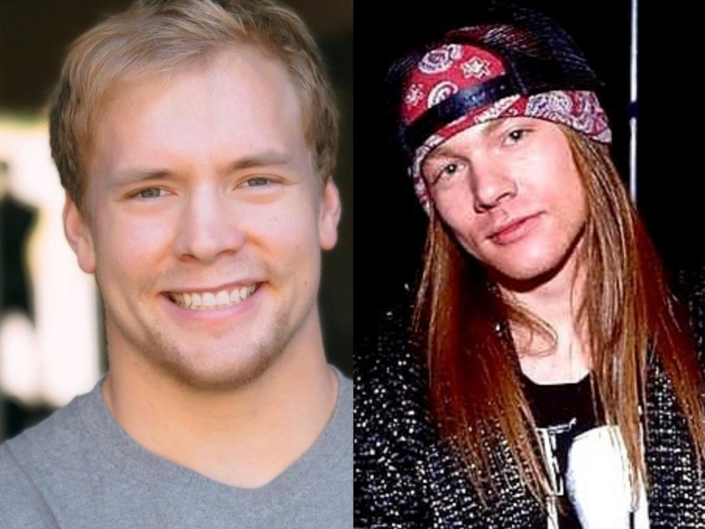 Sam Kwant and Axl Rose
