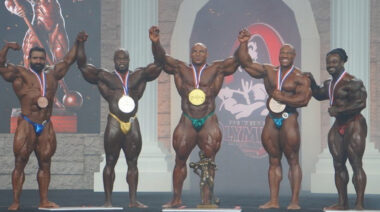The 2020 Mr. Olympia Top Five