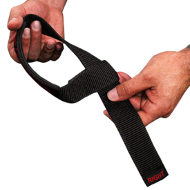 Power Straps Weight Lifting Wrist Support Crossfit Gym Hand FNine Training BAR Straps Cotton Black 