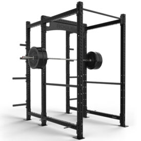 Fitness Reality Squat Rack Combo with Lat Pull-Down and Cable Cross Over  Attachment