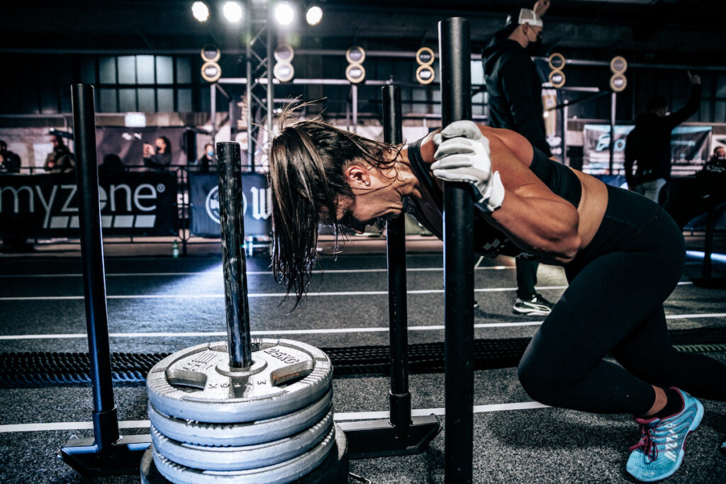 Lauren Weeks Sled Push