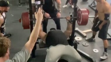 Powerlifting Julius Maddox Bench Presses 771 Pounds