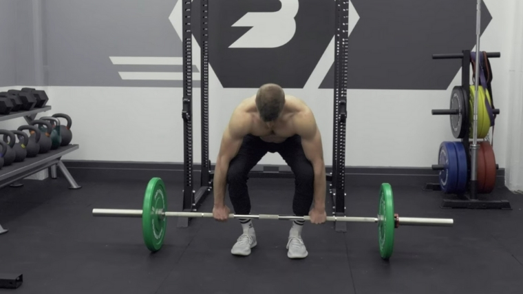 Bent-Over Row Set Up