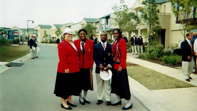 Cheryl and Olympic Teammates