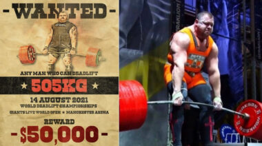 Giants Live 505-Kilogram Deadlift Challenge