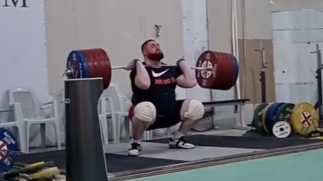 Georgian Weightlifter Lasha Talakhadze