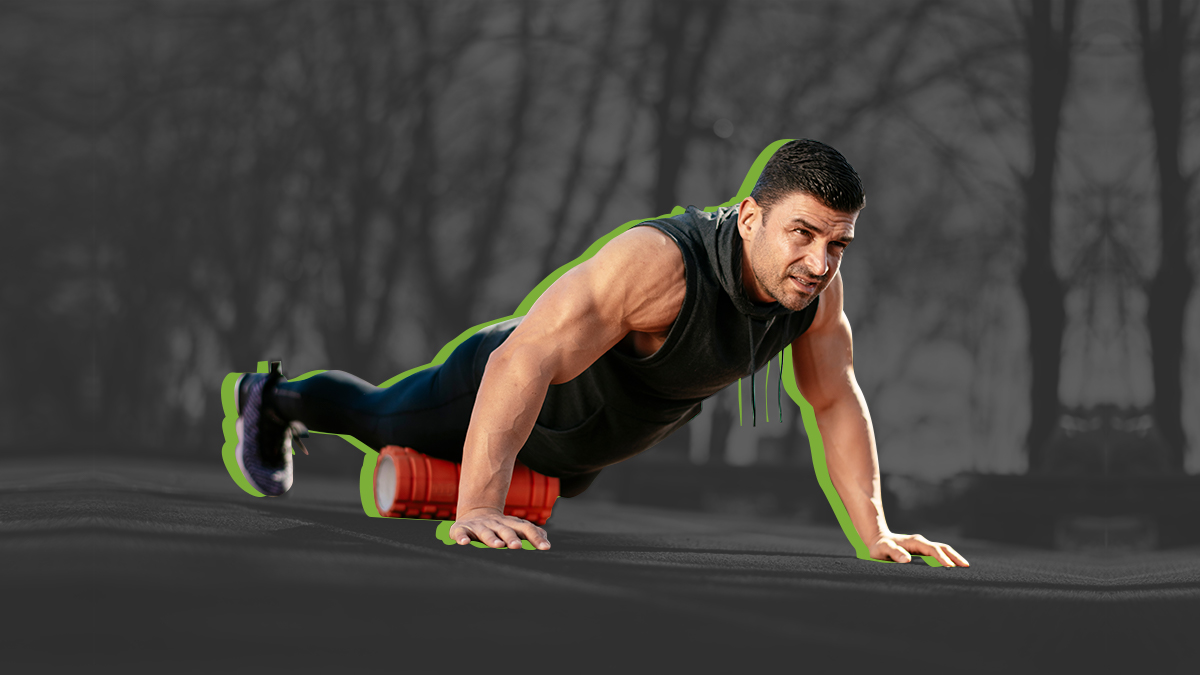 Quadriceps Foam Roller Foam Rolling For Quad Or Knee Pain