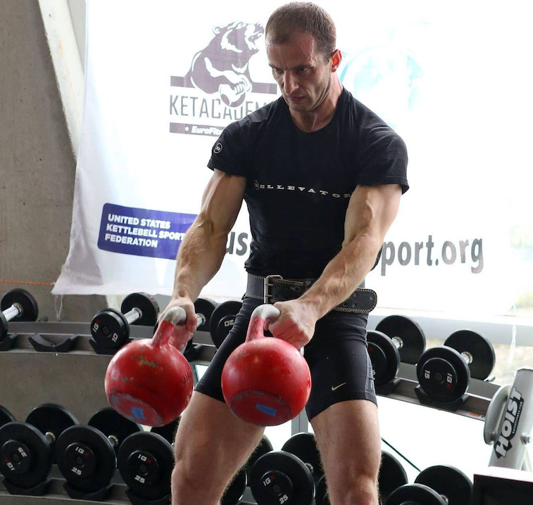 Denis Vasilev Kettlebell Clean