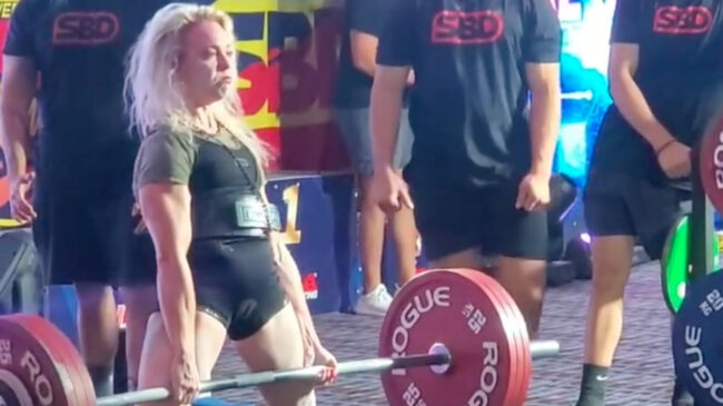 Powerlifter Heather Connor