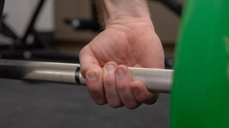 Snatch-Grip Deadlift Hook Grip