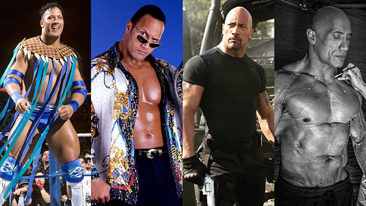 Dwayne Johnson The Rock - Greatest Physiques