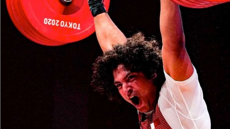 96-Kilogram Weightlifter Meso Hassouna