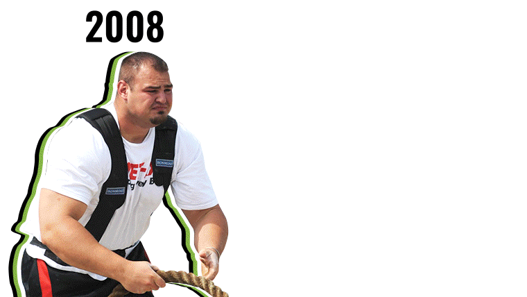 Strongman Brian Shaw Through the Years