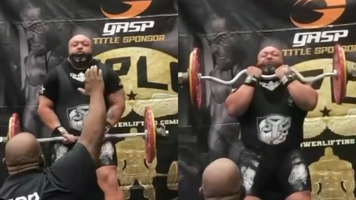 Powerlifter Leroy Walker Sets Strict Curl World Record With 114 